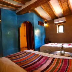 Отель Ecolodge Bab El Oued Maroc Oasis Стандартный номер с различными типами кроватей фото 3