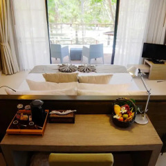 Отель Twin Lotus Koh Lanta 4* Вилла с различными типами кроватей фото 8