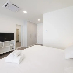 Отель Pension T5 Donostia Suites Улучшенный номер с различными типами кроватей фото 5