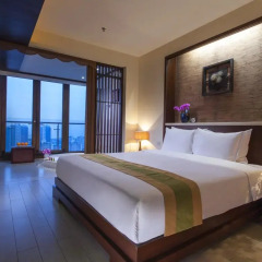 Отель Serenity Coast All Suite Resort Sanya 5* Люкс с различными типами кроватей фото 4