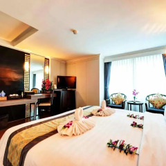 Jomtien Garden Hotel & Resort 4* Номер Делюкс с различными типами кроватей фото 36