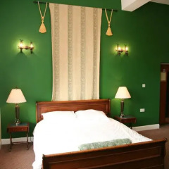 Отель Broomhall Castle 3* Стандартный номер двуспальная кровать фото 17