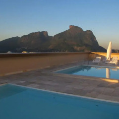 Отель Apt barramares 2 quartos vista mar бассейн