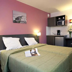 Отель Aparthotel Adagio access Paris Asnieres 2* Студия с различными типами кроватей фото 2