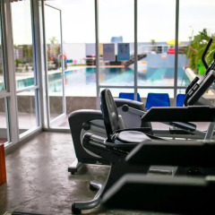 Отель Witchuwan Sport & Spa Apartel фитнесс-зал фото 3