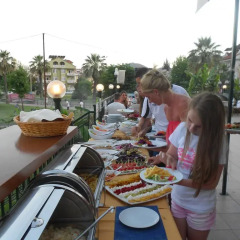 Апартаменты Aegean Princess Apartments And Studio питание