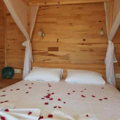 Отель Cirali Flora Pension 3* Стандартный семейный номер с двуспальной кроватью фото 16