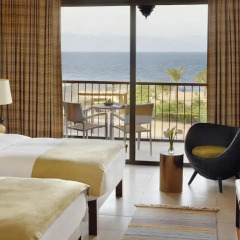 Отель Movenpick Resort & Spa Tala Bay Aqaba 5* Улучшенный номер с различными типами кроватей фото 2