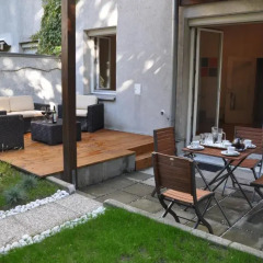 Апартаменты Hauptbahnhof Apartment Minh Nan балкон