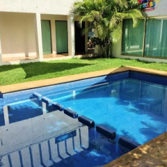 Отель Hostal Ecoplaneta Мексика, Канкун - отзывы, цены и фото номеров - забронировать отель Hostal Ecoplaneta онлайн бассейн фото 3