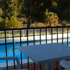Отель Alta Galdana Playa балкон