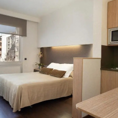 Отель Aparthotel Silver 3* Номер Комфорт с различными типами кроватей фото 21