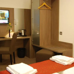 Dom Hotel Am Römerbrunnen 3* Номер Делюкс с различными типами кроватей фото 11