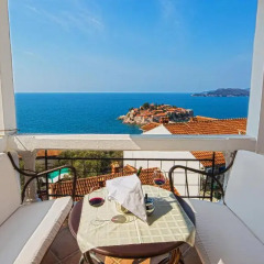 Hotel Adrovic Sveti Stefan 3* Студия с различными типами кроватей фото 15