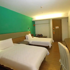 Отель 4th Zhongshan Road Garden Inn 3* Стандартный номер с 2 отдельными кроватями фото 3
