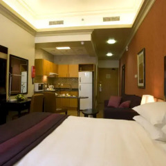 Al Khoory Hotel Apartments Студия с различными типами кроватей фото 10