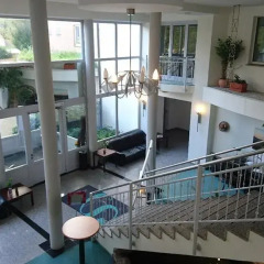 Hotel Zur Burg Sternberg Экстерталь балкон