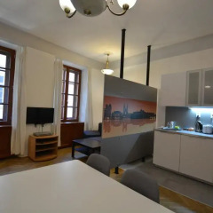 Апартаменты Karlova Prague Apartments Люкс с различными типами кроватей фото 6