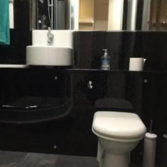 Отель My Glasgow Apartment Великобритания, Глазго - отзывы, цены и фото номеров - забронировать отель My Glasgow Apartment онлайн ванная фото 2