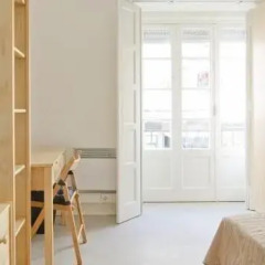 Отель Sunny Lisbon - Guesthouse and Residence 3* Стандартный номер с двуспальной кроватью (общая ванная комната) фото 13