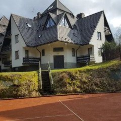 Отель Apartament Pod Butorowym Косцелиско спортивное сооружение