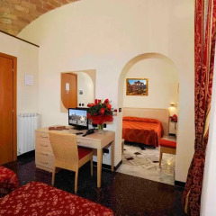 Hotel Campidoglio 3* Стандартный номер с различными типами кроватей фото 7
