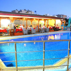 Отель Panorama Hotel Apartments Греция, Родос - отзывы, цены и фото номеров - забронировать отель Panorama Hotel Apartments онлайн бассейн фото 3