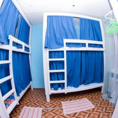 Laguna Hostel Кровать в общем номере с двухъярусной кроватью фото 23