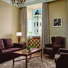 Grand Hotel Kempinski Vilnius 5* Улучшенный номер с 2 отдельными кроватями фото 3