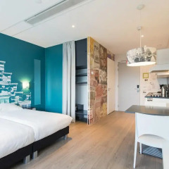 Отель Amsterdam ID Aparthotel 3* Апартаменты Премиум с различными типами кроватей фото 7