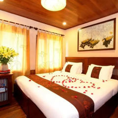 Отель Indochina Sails 3* Улучшенный номер с различными типами кроватей фото 5