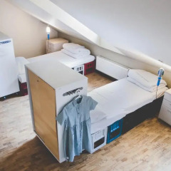 Hostel Jamaika Кровать в общем номере с двухъярусной кроватью фото 26