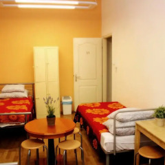 Budapest Budget Hostel Стандартный номер с различными типами кроватей (общая ванная комната) фото 20