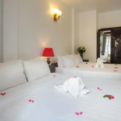 Hanoi 3B Hotel 2* Стандартный семейный номер с двуспальной кроватью фото 11