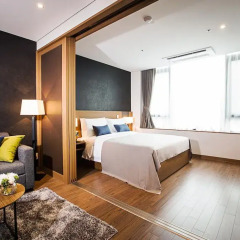 Отель Fraser Place Namdaemun 4* Улучшенный номер с различными типами кроватей фото 2