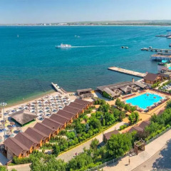 Гостиница Евразия пляж фото 2