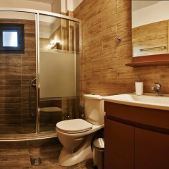 Отель Athos Thea Luxury Rooms Ситония ванная