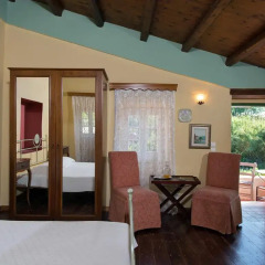 Отель Villa De Loulia Греция, Корфу - отзывы, цены и фото номеров - забронировать отель Villa De Loulia онлайн комната для гостей фото 4