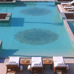 Отель Sharq Village & Spa 5* Номер Делюкс с различными типами кроватей фото 9