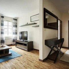 Апартаменты Royal Apartments - Apartamenty Morskie Сопот комната для гостей фото 3
