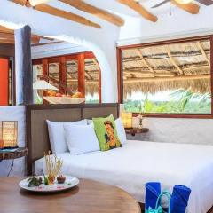 Отель Las Nubes de Holbox 3* Люкс с различными типами кроватей фото 5