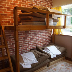Отель Kumamoto Guesthouse Minami Aso Little Asia Минамиогуни сауна