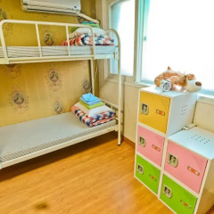 Отель Kimchee Hongdae Guesthouse Кровать в общем номере с двухъярусной кроватью фото 5