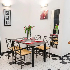 Апартаменты Black & White Apartment Будапешт в номере фото 3