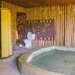 Отель Great Huts 3* Бунгало с различными типами кроватей фото 43