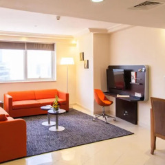 Отель Pearl Park Inn Дубай комната для гостей фото 4