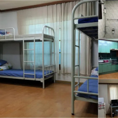 Отель Backpackers Inside Стандартный семейный номер с двуспальной кроватью
