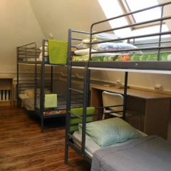 Хостел Кислород O2 Home Кровать в общем номере с двухъярусной кроватью фото 30