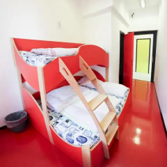 Chillout Hostel Zagreb Кровать в общем номере с двухъярусными кроватями фото 45