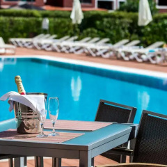 Отель Areias Village Apartamento Албуфейра питание